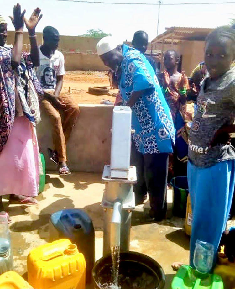 New well in Sahara
