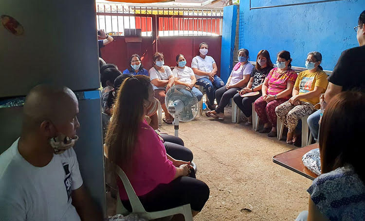 Picture of Christians who have received COVID relief