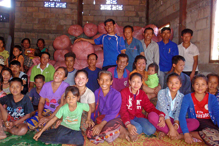 Villagers from Nakhaeng Village, Laos