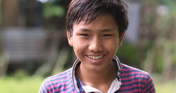 Picture of Hung Maung at Loknu Orphanage