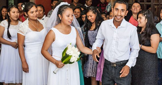 Picture of wedding in Mexico