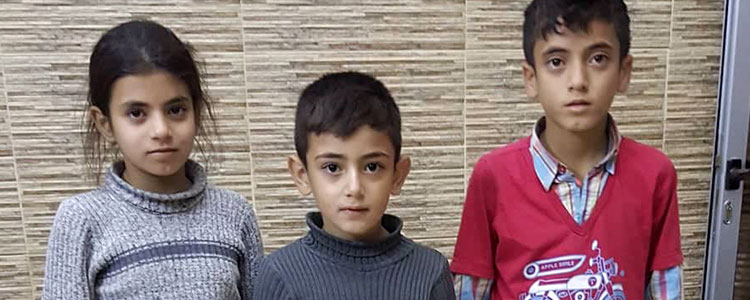Picture of Syrian children