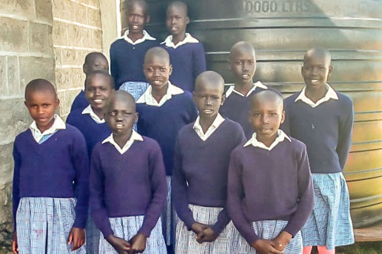 Students in Kenya