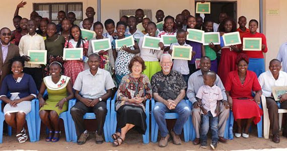 Picture of graduates of 2-day program in Kenya for ex-offenders