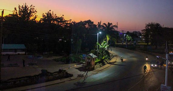 Picture of sunrise in Kenya