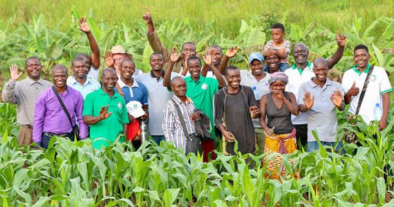 Picture of Farming God's Way farmers and trainers in Africa