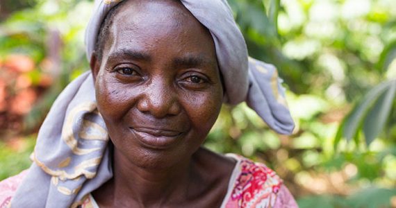 Picture of "Julia", a former rape victim in Africa