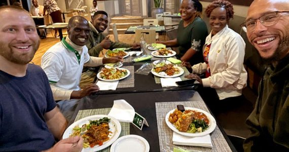 Picture of farming God's way trainers in Zimbabwe