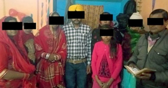 Picture of Sikh family believers