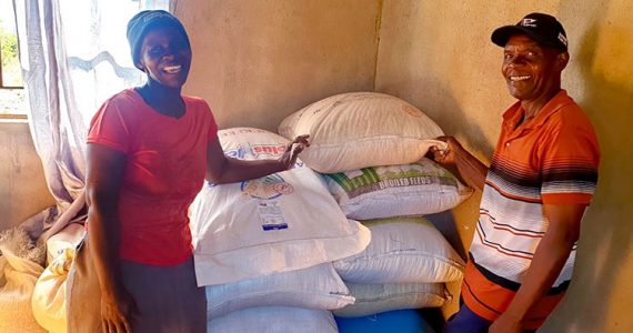 Picture of storehouse in Zimbabwe