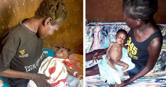Image of Mercy and baby