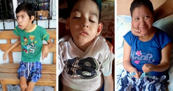 Image of children in Guatemala you provided food and medication for