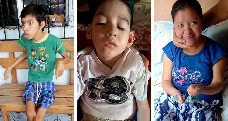 Image of children in Guatemala you provided food and medication for