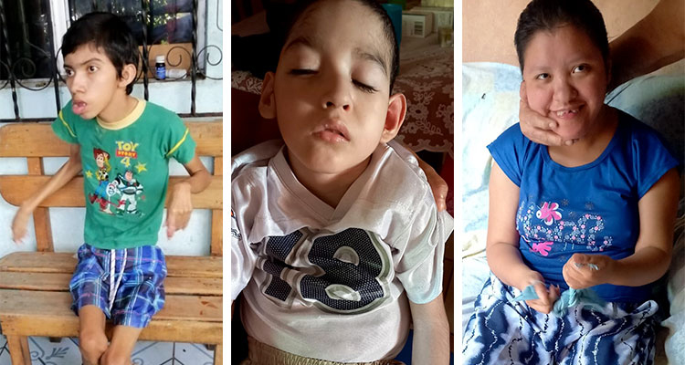 Image of children in Guatemala you provided food and medication for