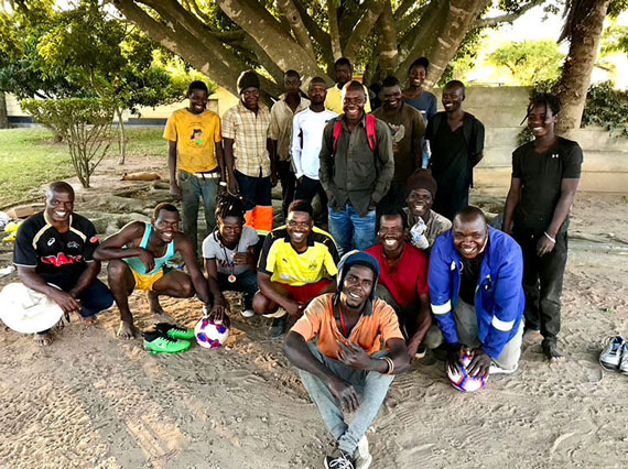 Soccer team in Zimbabwe