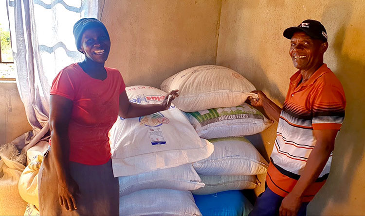 Picture of storehouse in Zimbabwe