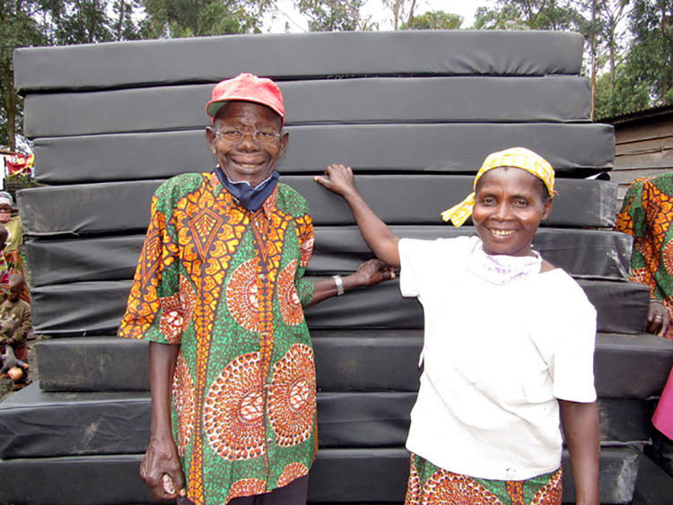 Picture of leprosy-affected victims in Goma