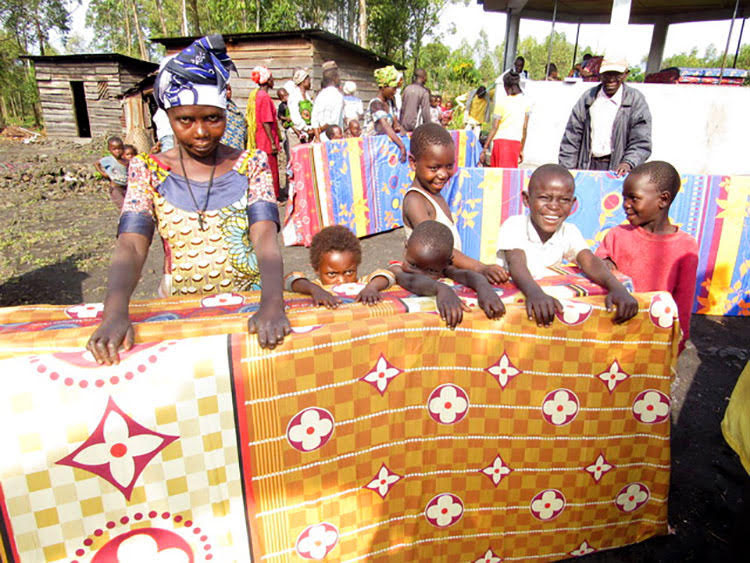 Picture of leprosy-affected victims in Goma