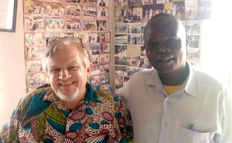 Picture of missionary in Kenya