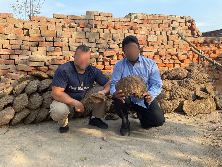 Image of Todd Matthews and ministry partner in India