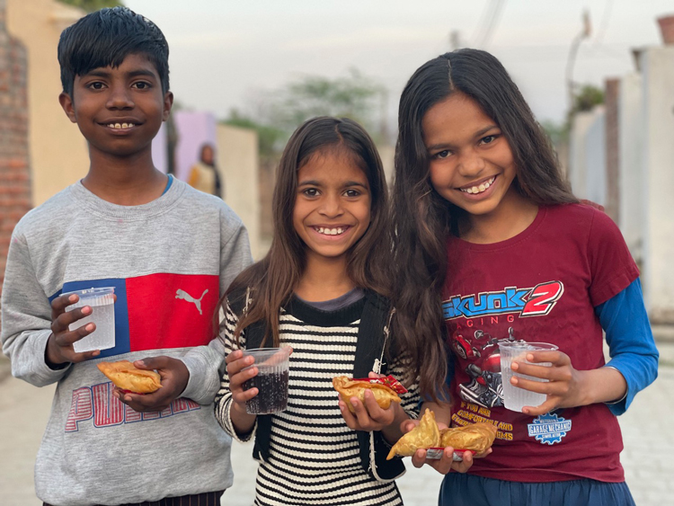 Image of children in India