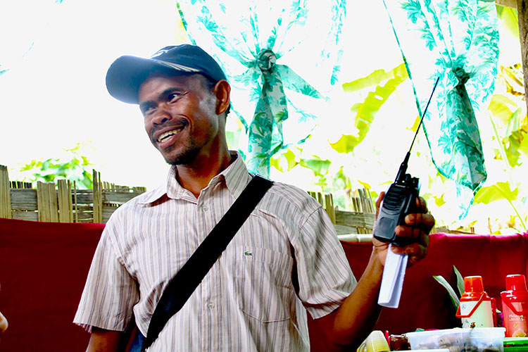 Image of pastor in the Philippines