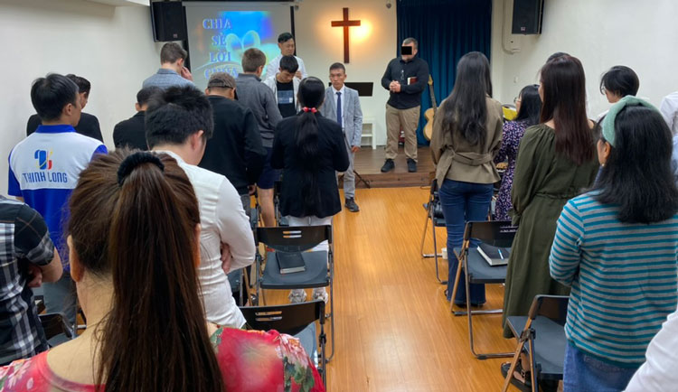 Image of training in Taiwan