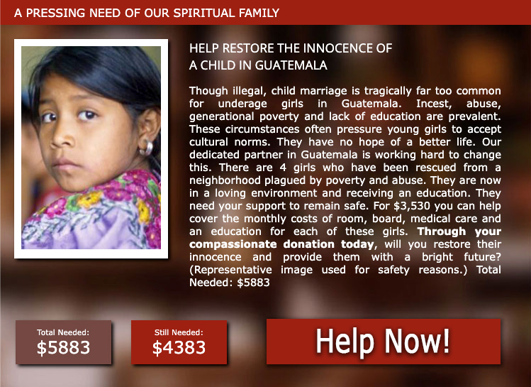 Click Here to Help More Victims of Sexual Violence