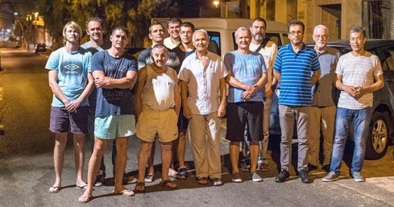 residents and staff of drug and rehab center in beersheba, israel