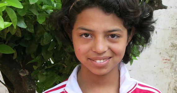 Picture of Ires, a girl in Mexico who was rescued from trafficking