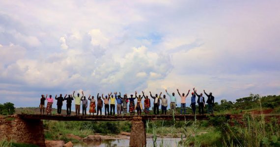 Picture of new bridge in Malawi