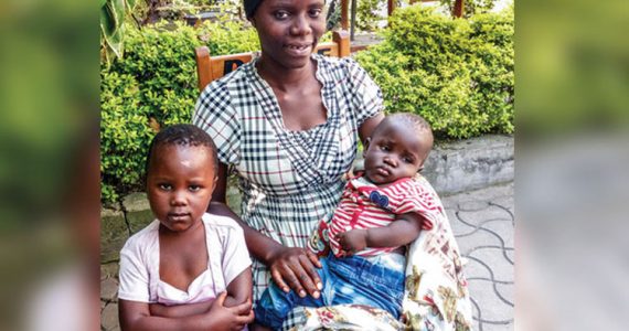 Picture of Gael with her children