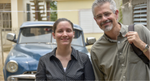 With a national missionary (and ubiquitous antique American car) in Cuba