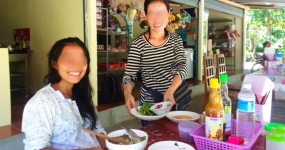 Picture of restaurant in Laos