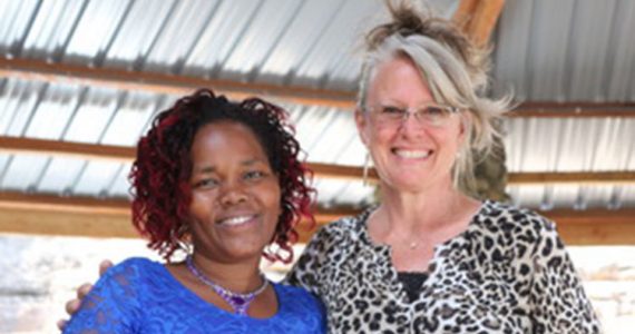 Picture of Dossie Briggs, the Director of the Widows and Abandoned Women's Ministry
