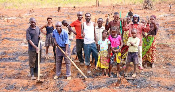 Picture of farmers in DR Congo