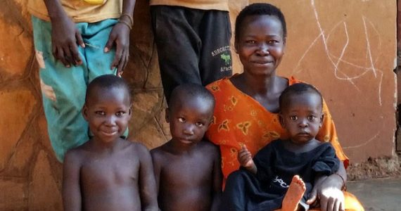 Picture of sexual violence victim and family