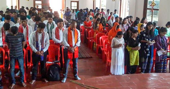 Picture of discipleship school in India