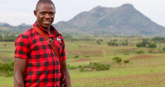 Picture of farmer and Farming God's Way trainer from Africa