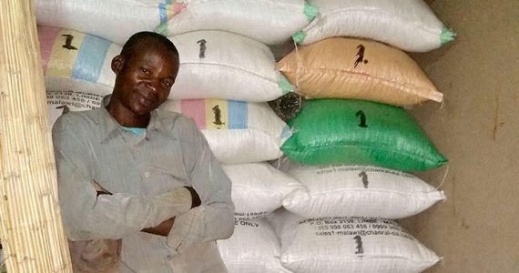 Picture of farmer in Malawi