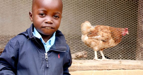 Picture of deaf student in Zimbabwe