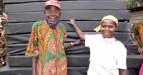 Picture of leprosy-affected patients in Goma
