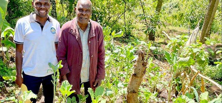 Picture of Farming God's Way trainer in Kenya