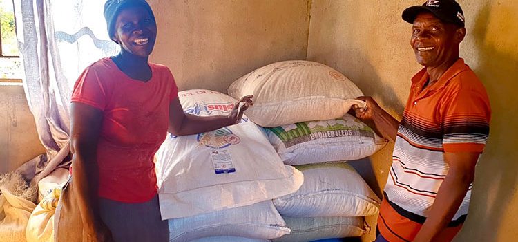 Picture of storehouse in Zimbabwe