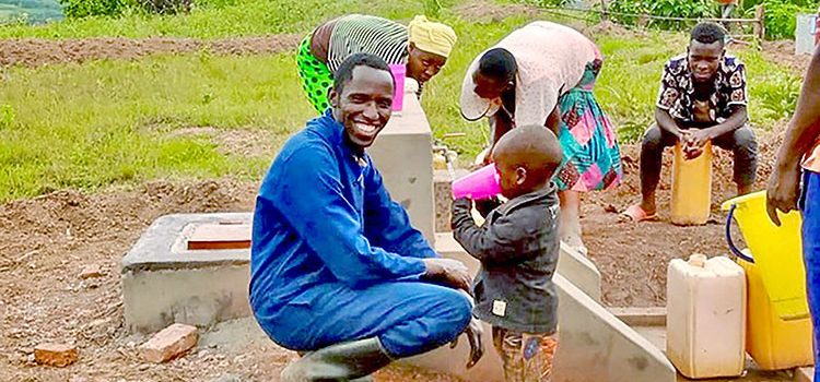 Image of safe water in Rwanda