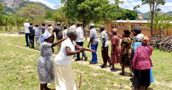 Image of discipleship training in Zimbabwe